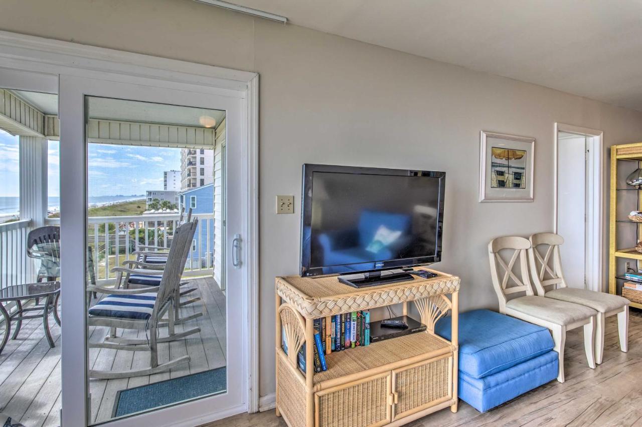 Bright Beachy Condo With Boardwalk Access And Patio! Мертл-Біч Екстер'єр фото