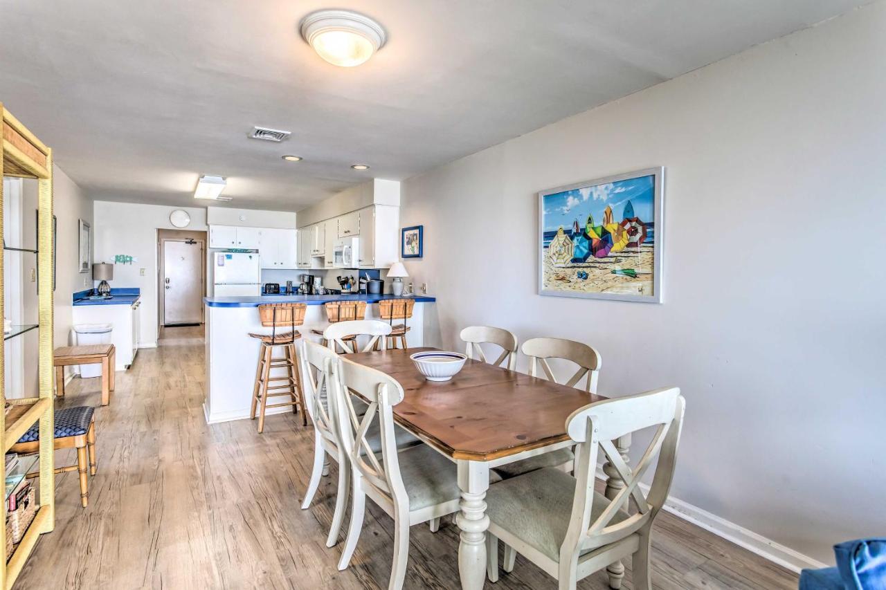 Bright Beachy Condo With Boardwalk Access And Patio! Мертл-Біч Екстер'єр фото
