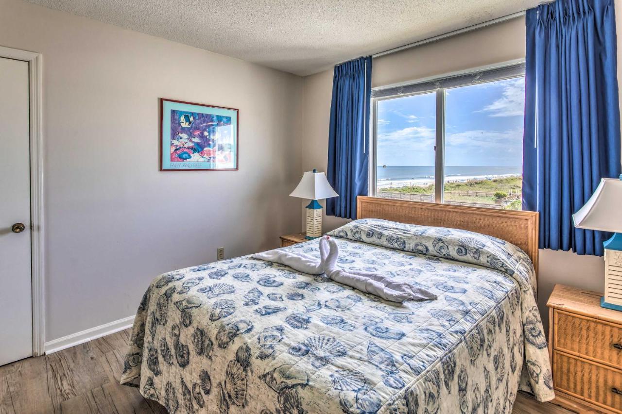 Bright Beachy Condo With Boardwalk Access And Patio! Мертл-Біч Екстер'єр фото