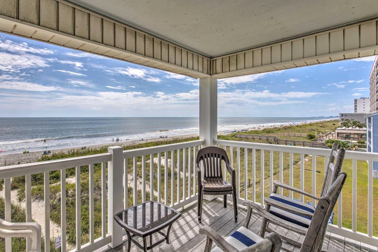 Bright Beachy Condo With Boardwalk Access And Patio! Мертл-Біч Екстер'єр фото