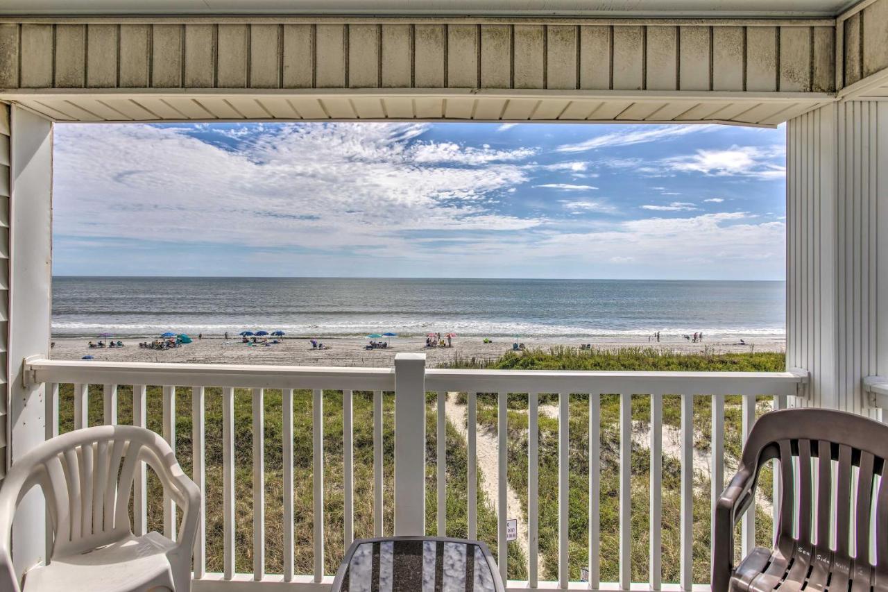 Bright Beachy Condo With Boardwalk Access And Patio! Мертл-Біч Екстер'єр фото